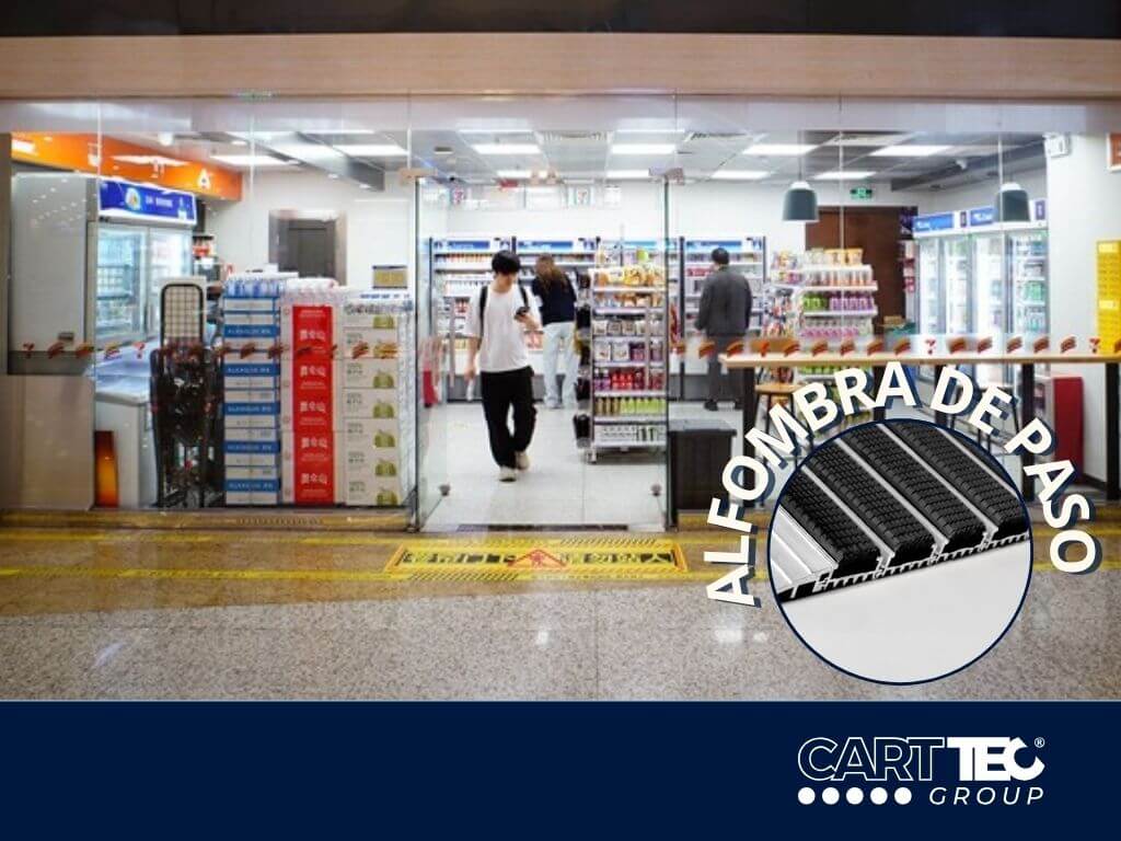 Seguridad en el supermercado - Carttec - Safety in the supermarket
