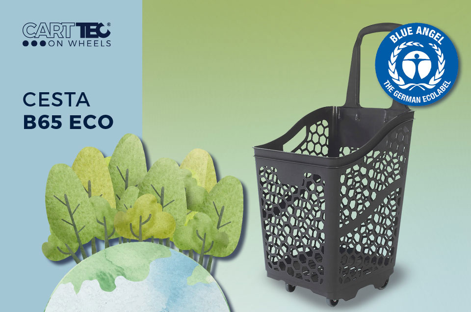 You are currently viewing Carttec goes green with the B65 Eco Shopping Basket