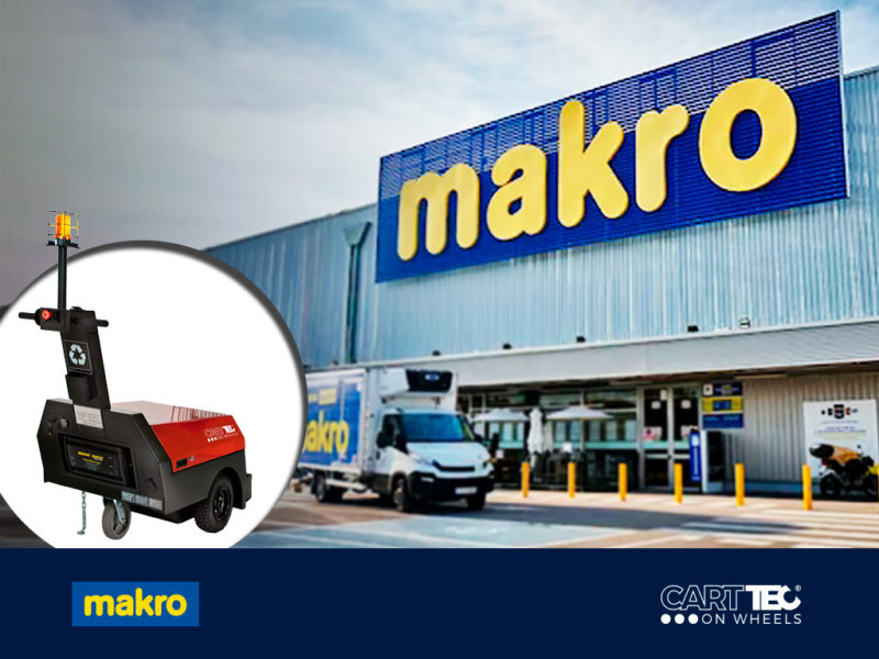 Makro improves its customer service with Cart Manager trolley collectors